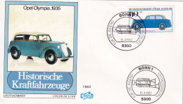 Delcampe - Germany - Bonn - Historische Kraftfahrzeuge - Opel Olympia 1935 - FDC - 1981-1990