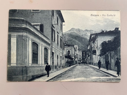 Delcampe - CARRARA VIA GARIBALDI 1927 - Carrara