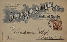Delcampe - ITALY – ORIGINAL COMMERCIAL COVER / LETTER WITH BEAUTIFUL ILLUSTRATED ADVERTISING LETTERHEAD - Post & Briefboten