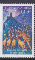 Delcampe - Andorre // 2004 Llegenda Del Castell De Sant Vicenç - Unused Stamps