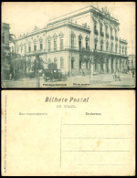 Delcampe - Brazil Rio De Janeiro Prefeitura Municipal Vintage Motor Car Street Old Postcard - Sonstige