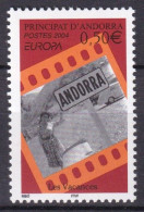 Delcampe - Andorre // 2004 Europa - Les Vacances - Unused Stamps
