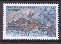 Delcampe - Andorre // 2004 Poblet De Fontaneda - Unused Stamps