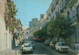 Delcampe - Ah660 Cartolina Pizzo Via S.francesco Provincia Di Vibo Valentia - Vibo Valentia