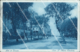Delcampe - Bc423 Cartolina Lido Di Venezia Viale S.maria Elisabetta Tram 1915 - Venezia (Venedig)
