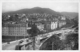 Delcampe - B325 Czechia 1934 Karlovy Vary Karlsbad Masaryk Bridge RPPC Vintage Postcard - Repubblica Ceca