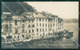 Delcampe - Genova Portofino Processione Corpus Domini Foto Cartolina QZ6618 - Genova (Genua)