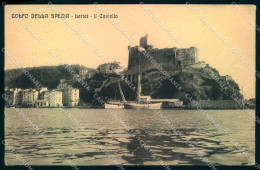 Delcampe - La Spezia Lerici Golfo Castello Cartolina JK0243 - La Spezia