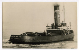 Delcampe - TUGBOAT / TUG : S S CAIRNGARTH, LIVERPOOL, 1922 - Rimorchiatori