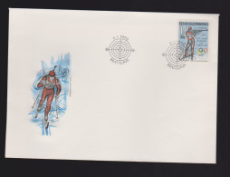 Delcampe - FDC Olympische Winterspiele Albertville, 1992 - FDC