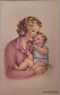 Delcampe - #  BAMBINO CON MAMMA -  CARTOLINA CON MECCANISMO - PREMENDO SCATTA IL "VAGITO" - Sonstige & Ohne Zuordnung