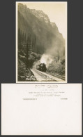 Delcampe - Canada Old Postcard Mt. Macdonald East Portal Connaught Tunnel, Locomotive Train - Non Classés