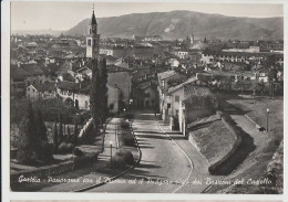 Delcampe - GORIZIA PANORAMA CON IL DUOMO E IL PODGORA  VISTO DAI BASTIONI DEL CASTELLO F/G NON VIAGGIATA - Gorizia