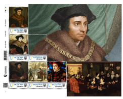 Delcampe - Ukraine 2025, England Philosopher & Writer Thomas More, Sheetlet Of 6v - Ukraine