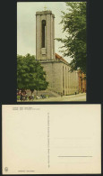 Delcampe - Denmark Old Postcard Street Steps ARHUS Church St Lucas - Danemark