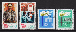 Delcampe - DDR  1363/64 + 1375/76 , Gestempelt / O  (X 1970) - Oblitérés