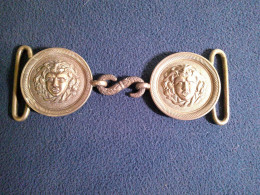 Delcampe - Boucle De Ceinturon Grande Tenue France Années 30 - Uitrusting