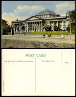 Delcampe - Australia Old Postcard Public Library, Museum, Art Gallery, Entrance Gate Street - Autres & Non Classés