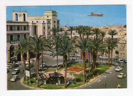 Delcampe - 1978. LIBYA,TRIPOLI,MARTYRS SQUARE POSTCARD,USED TO YUGOSLAVIA - Libië