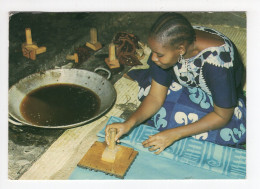 Delcampe - 1979. SENEGAL,DAKAR,LOCAL HANDCRAFT,POSTCARD,USED TO YUGOSLAVIA - Sénégal