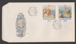 Delcampe - FDC Wandteppiche Aus Bratislava, 1976 - FDC
