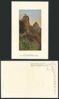 Delcampe - Japan Old Postcard Rock Mt Miyogi From Asahidake Kozuke - Altri & Non Classificati