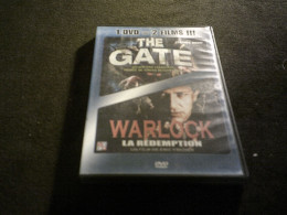 Delcampe - 2 Films  The Gâte  /  Warlock  La Rédemption - Horror