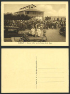 Delcampe - Djibouti French Somalis Old Postcard Italian Convoy Plateau De La Gare - Station - Dschibuti