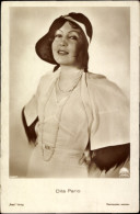 Delcampe - CPA Schauspielerin Dita Parlo, Portrait Mit Hut, Perlenkette, Ross 5397/1 - Actores