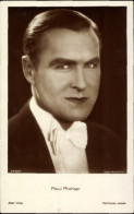 Delcampe - CPA Schauspieler Paul Richter, Portrait, Fliege, Autogramm - Actores