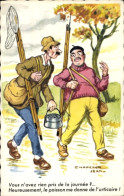 Delcampe - Artiste CPA Chaperon, Jean, Angler Haben Nichts Gefangen - Sonstige & Ohne Zuordnung