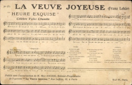 Delcampe - Chanson CPA La Veuve Joyeuse, Franz Lehar - Kostums