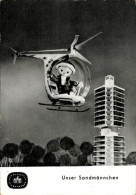 Delcampe - CPA Sandmännchen, Sandmann, DDR Kinderfernsehen, Hubschrauber - Spielzeug & Spiele