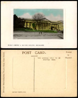 Delcampe - Australia Public Library, Picture Gallery Melbourne Old Embossed Colour Postcard - Autres & Non Classés