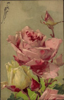 Delcampe - Artiste CPA Klein, Catharina, Blumen, Rosen - Sonstige & Ohne Zuordnung