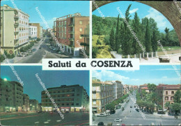 Delcampe - Ao643 Cartolina Saluti Da Cosenza Citta' - Cosenza