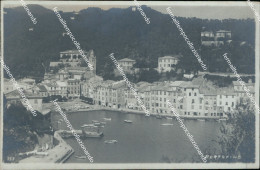 Delcampe - Am720 Cartolina Fotografica Portofino Provincia Di Genova 1915 - Genova (Genua)