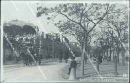 Delcampe - Am712 Cartolina Fotografica  Genova Citta' Villa Corsica 1915 - Genova (Genua)
