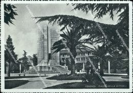 Delcampe - Ao684 Cartolina Cosenza Citta' Piazza Della Vittoria - Cosenza