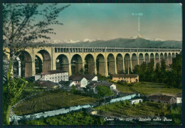 Delcampe - Cuneo Città Viadotto Sulla Stura Foto FG Cartolina MZ0718 - Cuneo