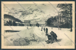 Delcampe - Biella Oropa Nevicata Cartolina ZT5561 - Biella