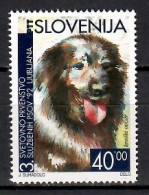 Delcampe - Slovenia 1992 Mi 29 MNH (ZE2 SLN29) - Hunde