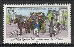 Delcampe - Berlin 1990 Mi 861 MNH (ZE5 DBE861) - Chevaux