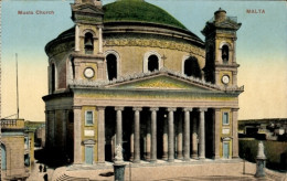 Delcampe - CPA Malta, Musta Church - Malta