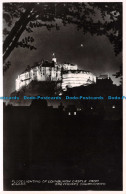 Delcampe - R139582 Floodlight Of Edinburgh Castle From Greyfriars Church. Valentines. RP - Monde