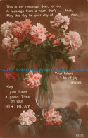 Delcampe - R138564 This Is My Message Dear To You. May You Have A Good Time On Your Birthda - Monde