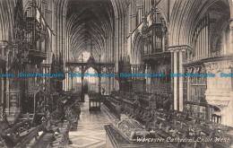 Delcampe - R139592 Worcester Cathedral. Choir West. Friths Series. No. 44006 - Monde