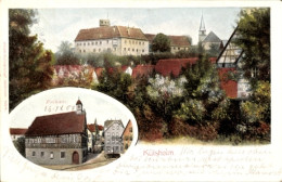 Delcampe - CPA Külsheim In Baden, Gesamtansicht, Rathaus - Sonstige & Ohne Zuordnung