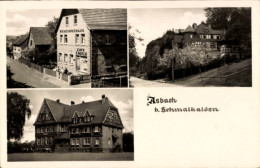 Delcampe - CPA Asbach Schmalkalden Im Thüringer Wald, Asbach B. Schmalkalden, Pensionshaus, Café Endter - Sonstige & Ohne Zuordnung