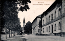 Delcampe - CPA Birkenfeld An Der Nahe, Schneewiesenstraße, Gymnasium - Sonstige & Ohne Zuordnung